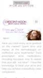 Mobile Screenshot of crescentmoonskincare.com
